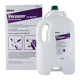 Vecoxan 2.5mg/ml oral suspension 5 litre, image 