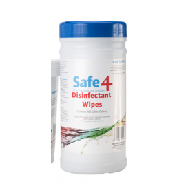 Safe4 Disinfectant Wipes 1 x 200, image 