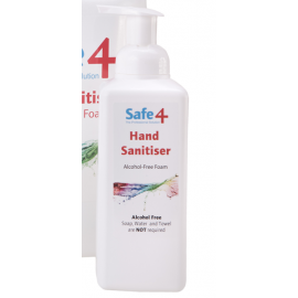 Safe4 Foam Hand Sanitiser 600ml, image 