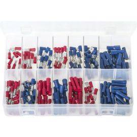 Terminals Insulated - Red and Blue - Assorted Box, image 