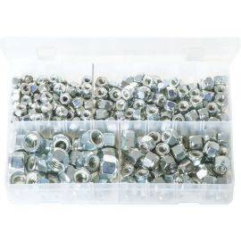 Nylon Lock Nuts - UNC - Assorted Box, image 