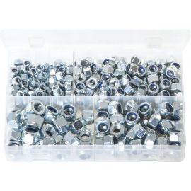 Nylon Lock Nuts - Metric (Popular Sizes) - Assorted Box, image 