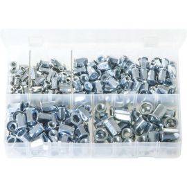 Threaded Inserts - Cylindrical Head Full Hex - Assorted Box, image 