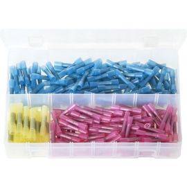 Heat Shrink Terminals Adhesive Lined - Butt Connectors - Assorted Box, image 