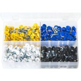 Security Number Plate Fasteners - Assorted Box, image 