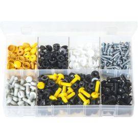 Number Plate Fasteners - Assorted Box, image 