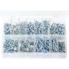 Self-Tapping Screws Countersunk - Pozi - Assorted Box, image 
