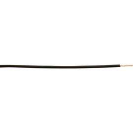 Single Core - Thick Wall Auto Cable - 1.0mm - 8.75A -Black (50m), image 