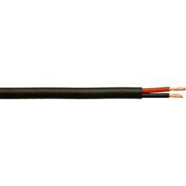 2 Core (Flat Twin) - Thin Wall Auto Cable - 2.0mm - 25A - Black, image 