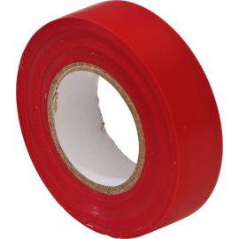 PVC Insulation Tape - Red - 19mm x 20m, image 