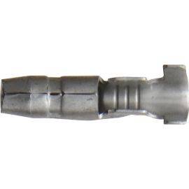 Male Bullet - 4.0mm Ã - Zinc - 0.50mm - 2.00mmÂ² Cable, image 