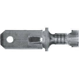 Push-on Male - 6.3mm - Zinc - 1.00mm - 2.50mmÂ² Cable, image 