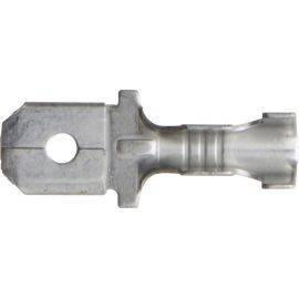 Push-on Male - 6.3mm - Zinc - 0.50mm - 1.00mmÂ² Cable, image 
