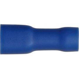Push-on Female - Fully Insulated - 4.8mm - Blue, image 