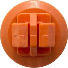 Moulding Clip - Orange | 17mm x 24.5mm x 8mm | Toyota, image 
