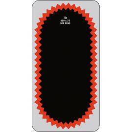 REMA TIP TOP Tube Patches - Red Edge Oval, image 