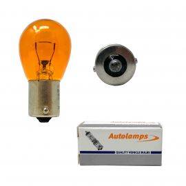 581A Bulb - Amber Indicator - BAU15s - 24V 21w - Autolamps (E1), image 