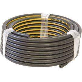 10mm (3/8") Air Line Hose - Black Rubber with Yellow Stripe, image 