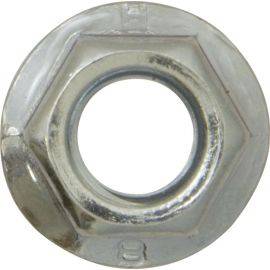 Flange Nuts Serrated - Metric - BZP - Choose Size and Pack Quantity, image 