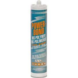 VIP 'Power Bond' Seam Sealer MS-Polymer Sealant/Bonder - White - 310ml Cartridge, image 