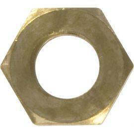 M10 x 1.25 - Exhaust Manifold Nuts - Brass (Pack 50), image 