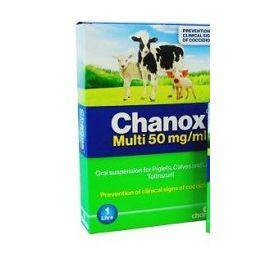 Chanox Multi 50 mg/ml, Oral Suspension 1 litre, POM-V, image 