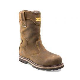 Buckbootz B701SMWP Goodyear Welted Waterproof Rigger Boots, image 