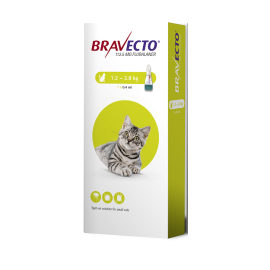Bravecto Spot Small Cat (1.2-2.8KG) 112.5mg, image 