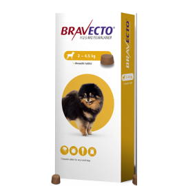 Bravecto Chewable Tablet Toy Dog (2-4.5kg) 112.5mg, image 