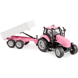 Kidsglobe - Tractor with Trailer (Light & Sound), image 