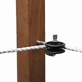 Corner Pulley Insulator for Wire, Polywire or, image 