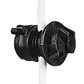 Screw-on rod insulator black ø4-10mm (20), image 