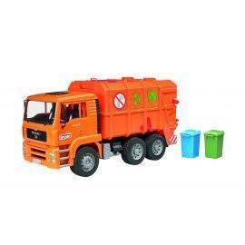 MAN TGA garbage truck (orange) 1:16, image 