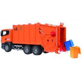 Scania R-Series Garbage truck (orange)  1:16, image 