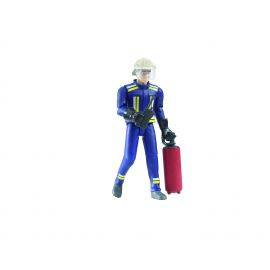 Fireman with accessories 1:16, image 