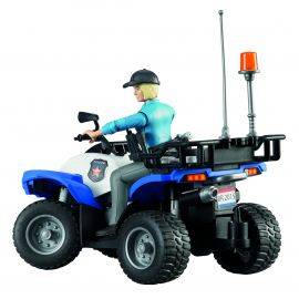 Police-quad with Police Officer and accessories 1:16, image 