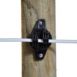Insulator wooden post "W" black super (175), image 