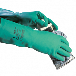 Solvex Plus Nitrile Gloves  038MM SIZE 10, image 