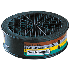 Sundstrom ABEK Filter (Organic/Inorganic Acid, Ammonia, Gas & Vapour), image 