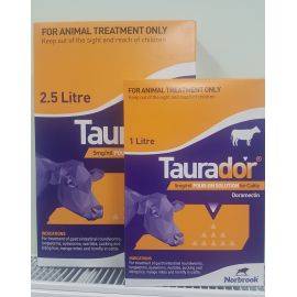 Taurador 5 mg/ml Pour-on 1 Litre Solution for Cattle, image 