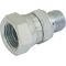 Hydraulic BSPP Swivel Adaptor - M : F - 1/2" : 3/4", image 