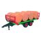 Bale transport trailer with 8 round bales 1:16, image 