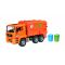 MAN TGA garbage truck (orange) 1:16, image 