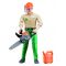 Forestry worker with accessories 1:16, image 